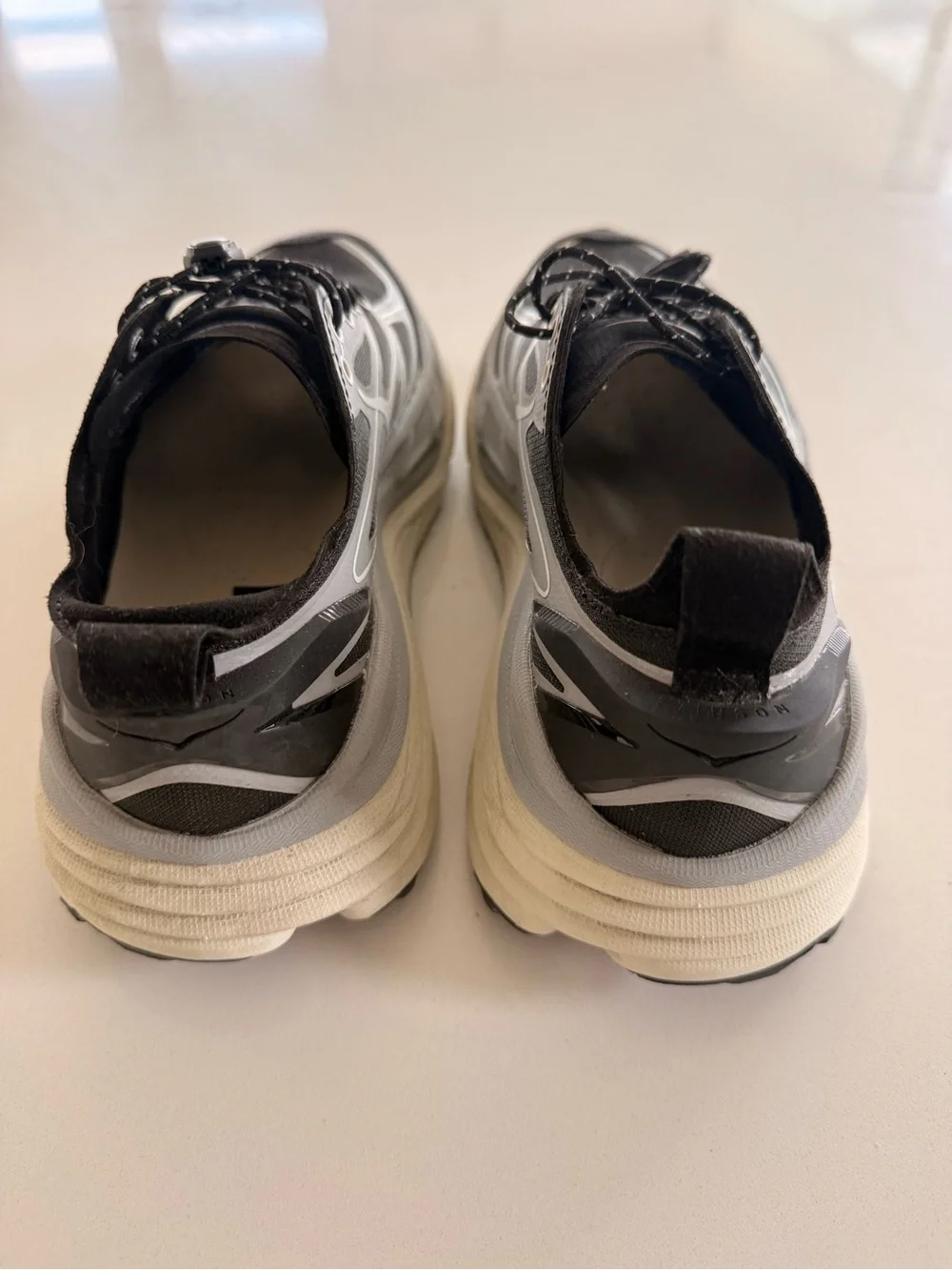 HOKA STINSON ONE7 STELLAR GREY/EGGSHELL
